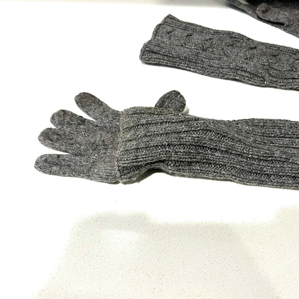 Two piece glove and arm warmer set